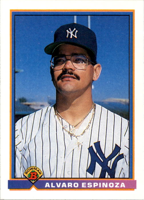 1991 Bowman #163 Alvaro Espinoza