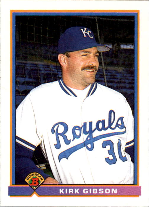 1991 Bowman #302 Kirk Gibson
