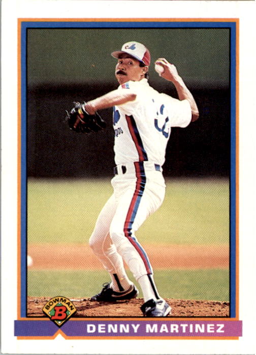1991 Bowman #434 Dennis Martinez