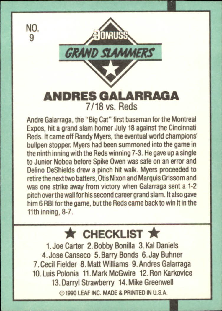 Remembering Andres Galarraga's Miami moonshot grand slam