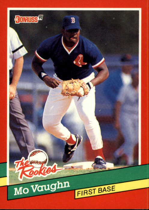 1991 Donruss Rookies #36 Mo Vaughn