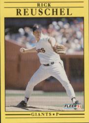 B2794- 1991 Fleer Baseball Cards 251-495 +Rookies -You Pick- 15+ FREE US SHIP - Picture 40 of 477