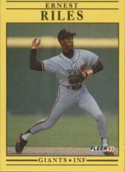 B2794- 1991 Fleer Baseball Cards 251-495 +Rookies -You Pick- 15+ FREE US SHIP - Picture 42 of 477