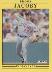 B2794- 1991 Fleer Baseball Cards 251-495 +Rookies -You Pick- 15+ FREE US SHIP - Picture 236 of 477
