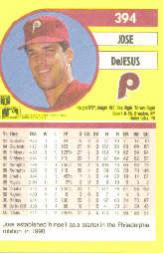 B2794- 1991 Fleer Baseball Cards 251-495 +Rookies -You Pick- 15+ FREE US SHIP - Picture 287 of 477