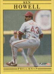 B2794- 1991 Fleer Baseball Cards 251-495 +Rookies -You Pick- 15+ FREE US SHIP - Picture 297 of 477