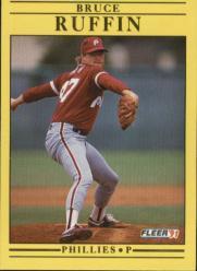 B2794- 1991 Fleer Baseball Cards 251-495 +Rookies -You Pick- 15+ FREE US SHIP - Picture 319 of 477