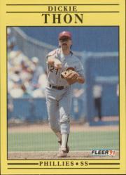 B2794- 1991 Fleer Baseball Cards 251-495 +Rookies -You Pick- 15+ FREE US SHIP - Picture 321 of 477