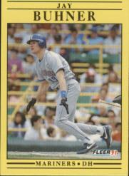 B2794- 1991 Fleer Baseball Cards 251-495 +Rookies -You Pick- 15+ FREE US SHIP - Picture 386 of 477