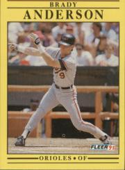B2794- 1991 Fleer Baseball Cards 251-495 +Rookies -You Pick- 15+ FREE US SHIP - Picture 420 of 477