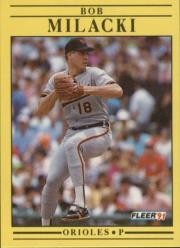 B2794- 1991 Fleer Baseball Cards 251-495 +Rookies -You Pick- 15+ FREE US SHIP - Picture 454 of 477
