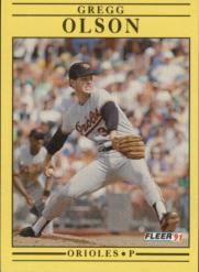 B2794- 1991 Fleer Baseball Cards 251-495 +Rookies -You Pick- 15+ FREE US SHIP - Picture 460 of 477