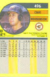 1991 Fleer Baseball "Main Set" Base Cards #481 to #720 - Bild 32 von 481