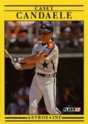 1991 Fleer Baseball "Main Set" Base Cards #481 to #720 - Bild 41 von 481