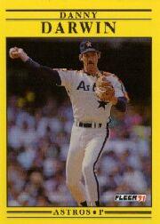 1991 Fleer Baseball "Main Set" Base Cards #481 to #720 - Bild 45 von 481