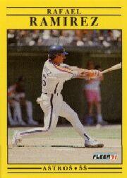 1991 Fleer Baseball "Main Set" Base Cards #481 to #720 - Bild 65 von 481