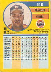 1991 Fleer Baseball "Main Set" Base Cards #481 to #720 - Bild 76 von 481