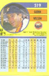 1991 Fleer Baseball "Main Set" Base Cards #481 to #720 - Bild 78 von 481