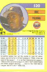 1991 Fleer Baseball "Main Set" Base Cards #481 to #720 - Bild 80 von 481