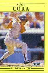 1991 Fleer Baseball "Main Set" Base Cards #481 to #720 - Bild 93 von 481