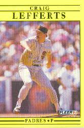 1991 Fleer Baseball "Main Set" Base Cards #481 to #720 - Bild 107 von 481