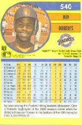 1991 Fleer Baseball "Main Set" Base Cards #481 to #720 - Bild 120 von 481