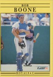 1991 Fleer Baseball "Main Set" Base Cards #481 to #720 - Bild 141 von 481