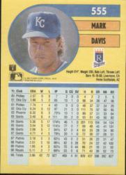 1991 Fleer Baseball "Main Set" Base Cards #481 to #720 - Bild 150 von 481