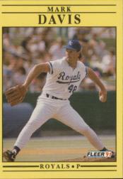 1991 Fleer Baseball "Main Set" Base Cards #481 to #720 - Bild 149 von 481