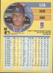1991 Fleer Baseball "Main Set" Base Cards #481 to #720 - Bild 156 von 481