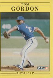 1991 Fleer Baseball "Main Set" Base Cards #481 to #720 - Bild 157 von 481