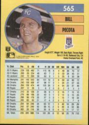 1991 Fleer Baseball "Main Set" Base Cards #481 to #720 - Bild 170 von 481