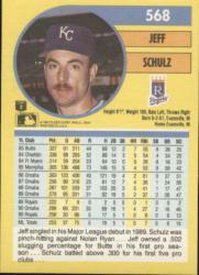 1991 Fleer Baseball "Main Set" Base Cards #481 to #720 - Bild 176 von 481