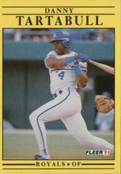 1991 Fleer Baseball "Main Set" Base Cards #481 to #720 - Bild 183 von 481