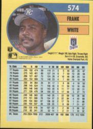 1991 Fleer Baseball "Main Set" Base Cards #481 to #720 - Bild 188 von 481