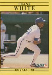 1991 Fleer Baseball "Main Set" Base Cards #481 to #720 - Bild 187 von 481