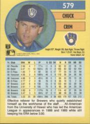 1991 Fleer Baseball "Main Set" Base Cards #481 to #720 - Bild 198 von 481