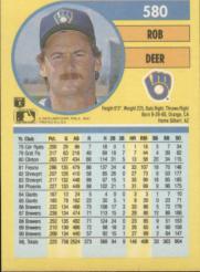 1991 Fleer Baseball "Main Set" Base Cards #481 to #720 - Bild 200 von 481