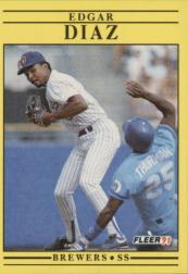 1991 Fleer Baseball "Main Set" Base Cards #481 to #720 - Bild 201 von 481