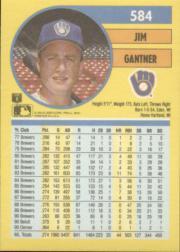 1991 Fleer Baseball "Main Set" Base Cards #481 to #720 - Bild 208 von 481