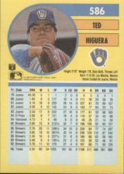 1991 Fleer Baseball "Main Set" Base Cards #481 to #720 - Bild 212 von 481