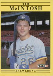 1991 Fleer Baseball "Main Set" Base Cards #481 to #720 - Bild 217 von 481