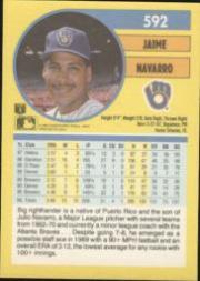 1991 Fleer Baseball "Main Set" Base Cards #481 to #720 - Bild 224 von 481