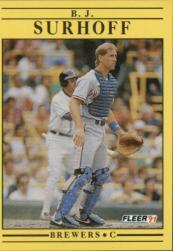 1991 Fleer Baseball "Main Set" Base Cards #481 to #720 - Bild 235 von 481