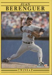 1991 Fleer Baseball "Main Set" Base Cards #481 to #720 - Bild 246 von 481