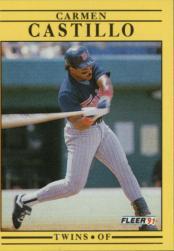 1991 Fleer Baseball "Main Set" Base Cards #481 to #720 - Bild 250 von 481
