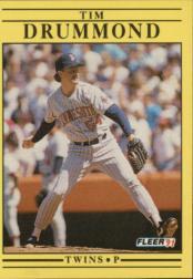 1991 Fleer Baseball "Main Set" Base Cards #481 to #720 - Bild 252 von 481