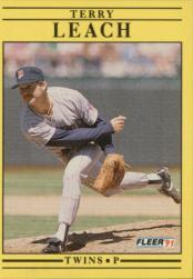1991 Fleer Baseball "Main Set" Base Cards #481 to #720 - Bild 270 von 481
