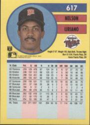 1991 Fleer Baseball "Main Set" Base Cards #481 to #720 - Bild 273 von 481