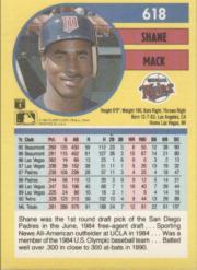 1991 Fleer Baseball "Main Set" Base Cards #481 to #720 - Bild 275 von 481